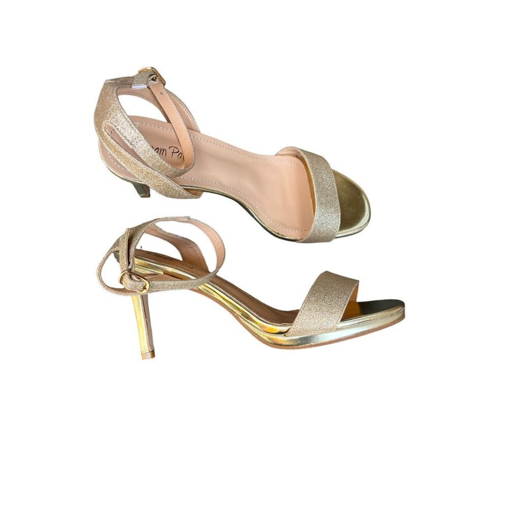 Dream Pairs Womens Shoes Size 8 Color Gold Glitter